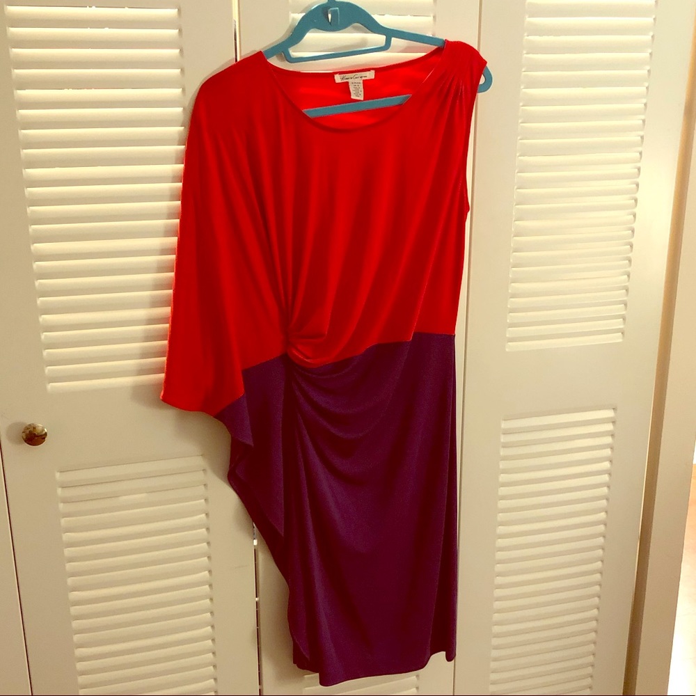 Kenneth Cole asymmetrical dress